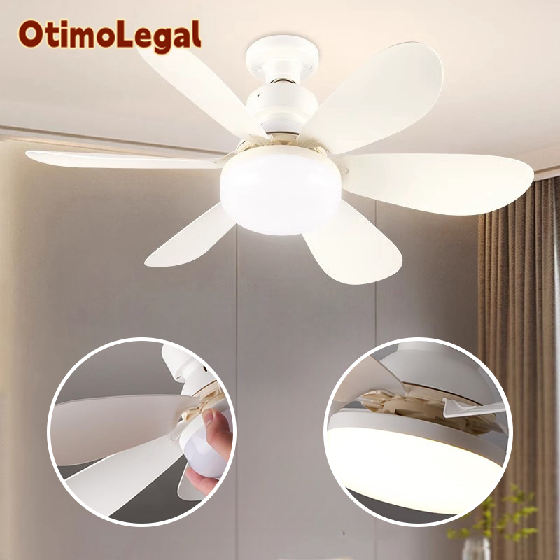 Luz LED para ventoinha com controlo remoto lustre para ventoinha eléctrica 2 em 1