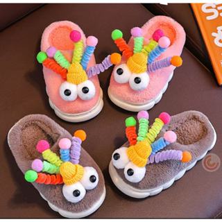 Chinelos Para Crianças De Inverno Meninos Algodão Quente E Bonitos em Oferta na Shopee