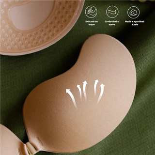 Adesivos Para O Peito Em Forma De Manga De Silicone Levantam Pétalas De Auto-Adesivas Sem Alças Tampa Invisível em Oferta na Shopee