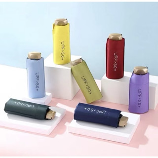 Mini Guarda-Chuva De Bolsa Alumínio Dobrável UV UPF50+ Com Proteção Solar e Proteção Ultravioleta em Oferta na Shopee