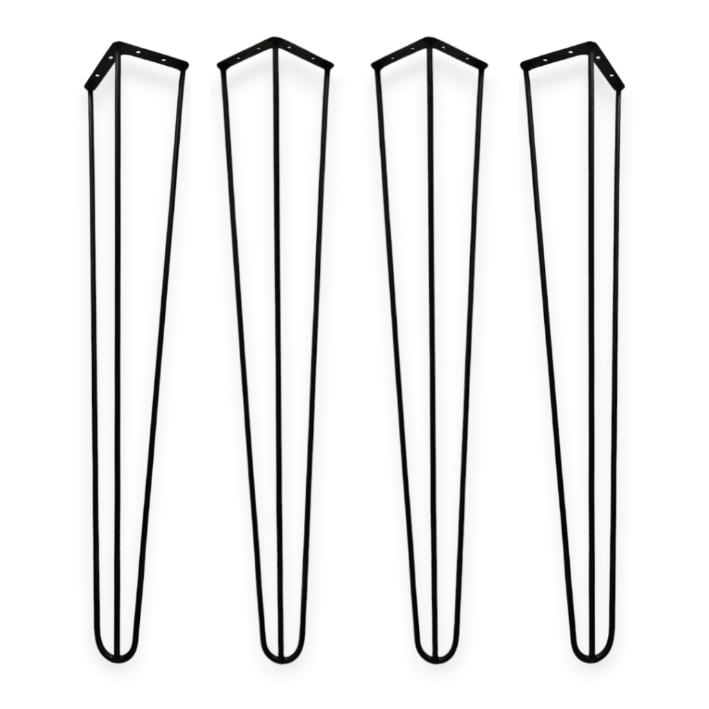 Kit Com 4 Pernas Hairpin Legs 80cm De Altura Mesas Aparador em Oferta na Shopee