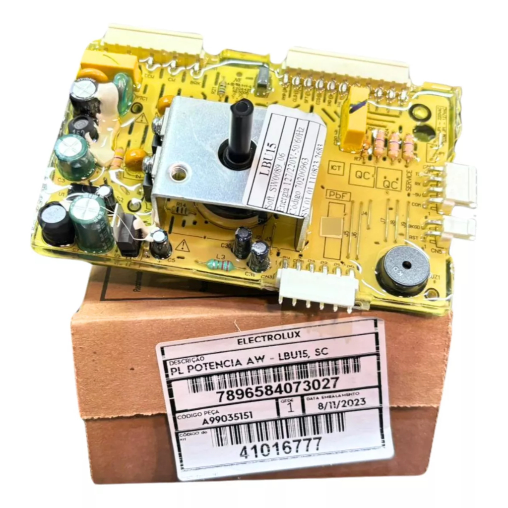 Placa Potência Lavadora Electrolux Lbu15 70200963 A99035151 Original