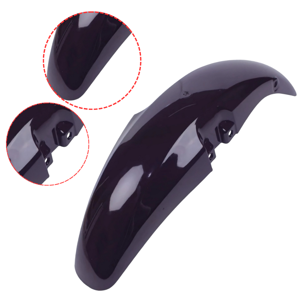 Carenagem Paralama Dianteiro Titan Fan 125 Roxo Roxa 2011 2012 2013 es ks Brilho Intenso em Oferta na Shopee