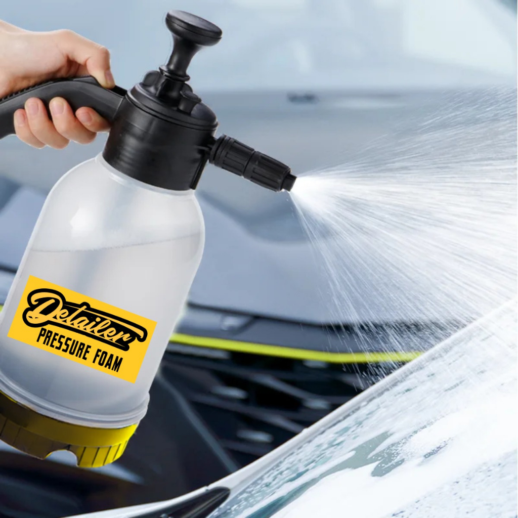 Detalhes do Snow Foam Manual Pulverizador Gerador de Espuma Detailer 2L Cor Amarelo
