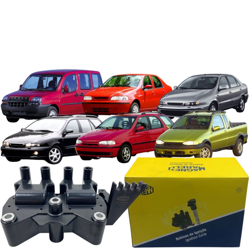 Bobina Ignição Fiat Palio Weekend Siena Strada Marea Doblo Brava em Oferta na Shopee