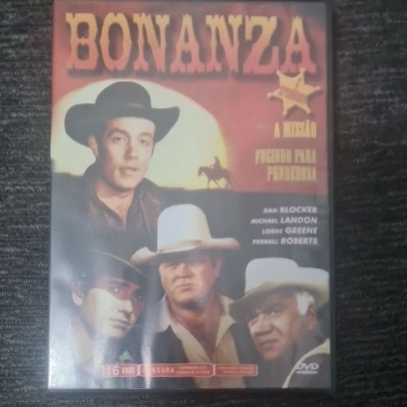 DVD Bonanza 2 episódios/ A Missão / Fugindo para Ponderosa
