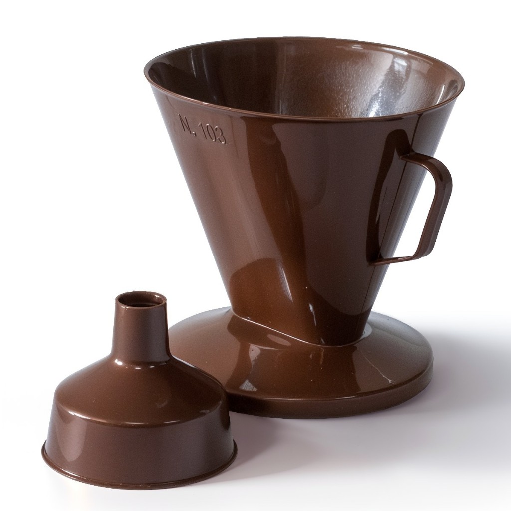 Porta Filtro Coador de Café 103 Com Suporte Para Garrafa Térmica Em Plástico Resistente BPA Free em Oferta na Shopee