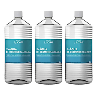 Kit 3 Águas Desmineralizada Concentrada Radiador 1 Litro Gitanes em Oferta na Shopee