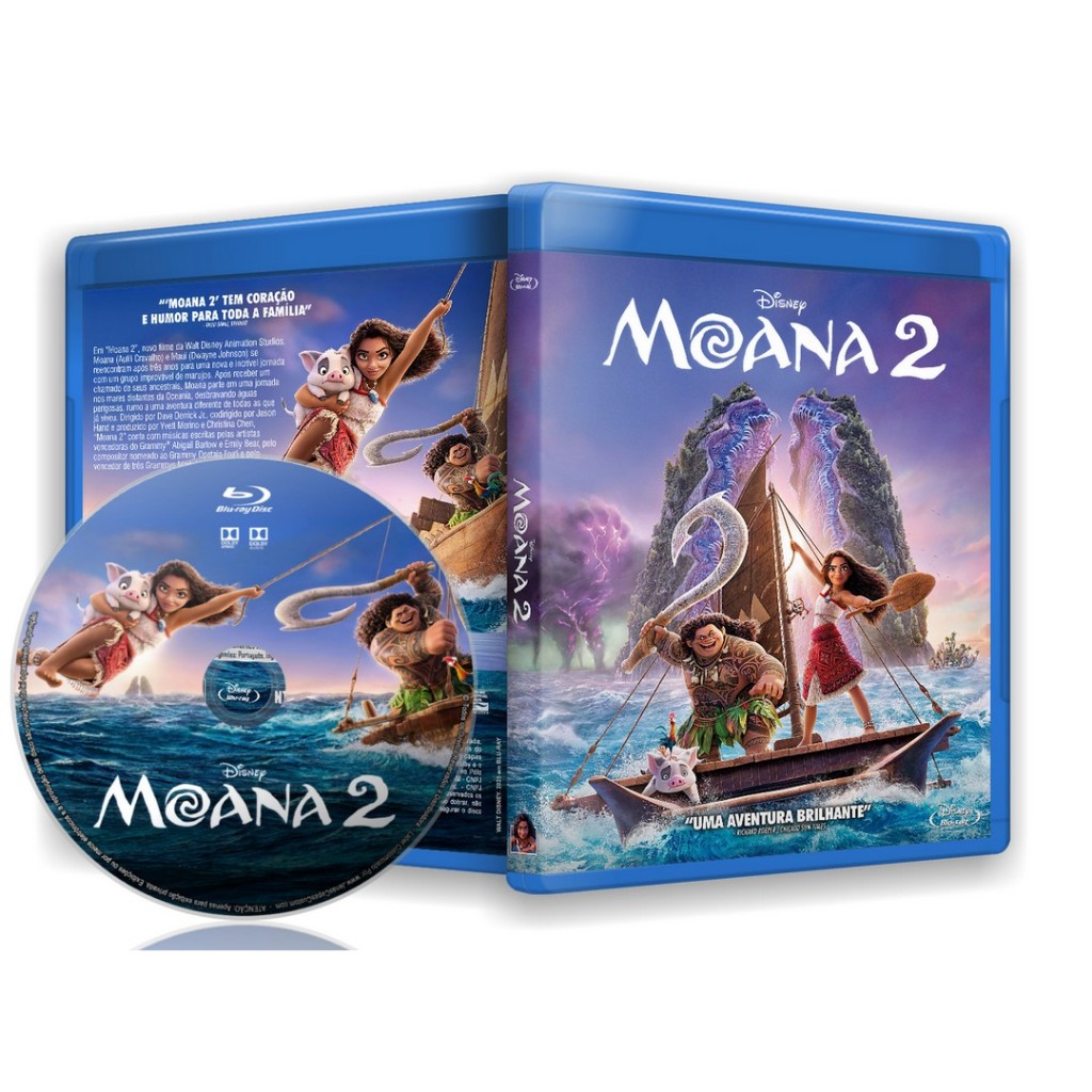 Filme Bluray: Moana 2 (2025) Dublado e Legendado