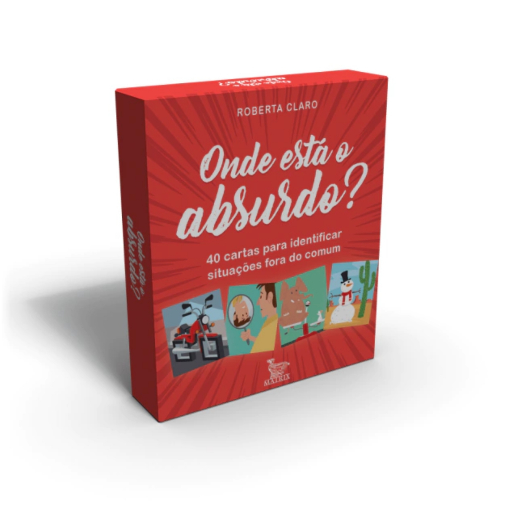Onde está o absurdo?: 40 cartas para identificar situações fora do comum