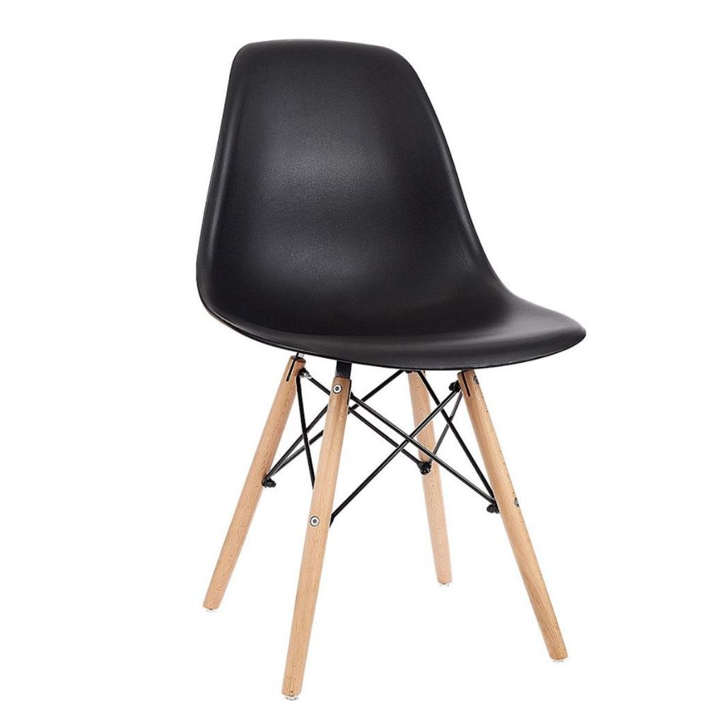 Cadeira Charles Eames Cores Oferta - Pés de Madeira