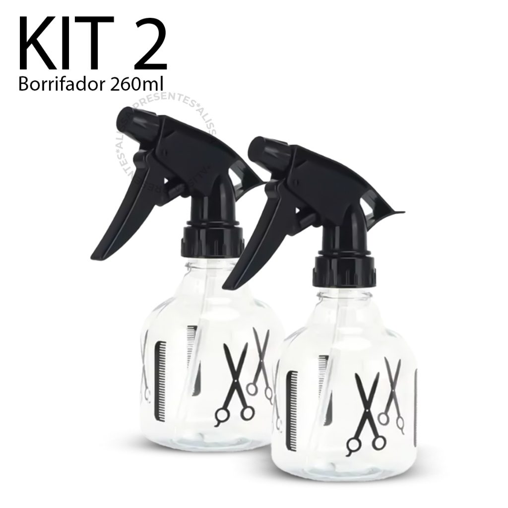 Borrifador Pulverizador 260ml Gatilho Resistente-1382