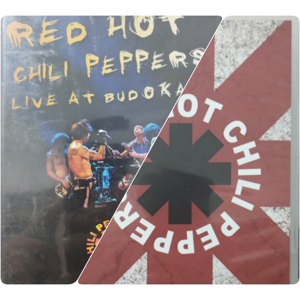 KIT 2 DVD RED HOT CHILI PEPPERS LIVE AT BUDOKAN + RED HOT CHILI PEPPERS