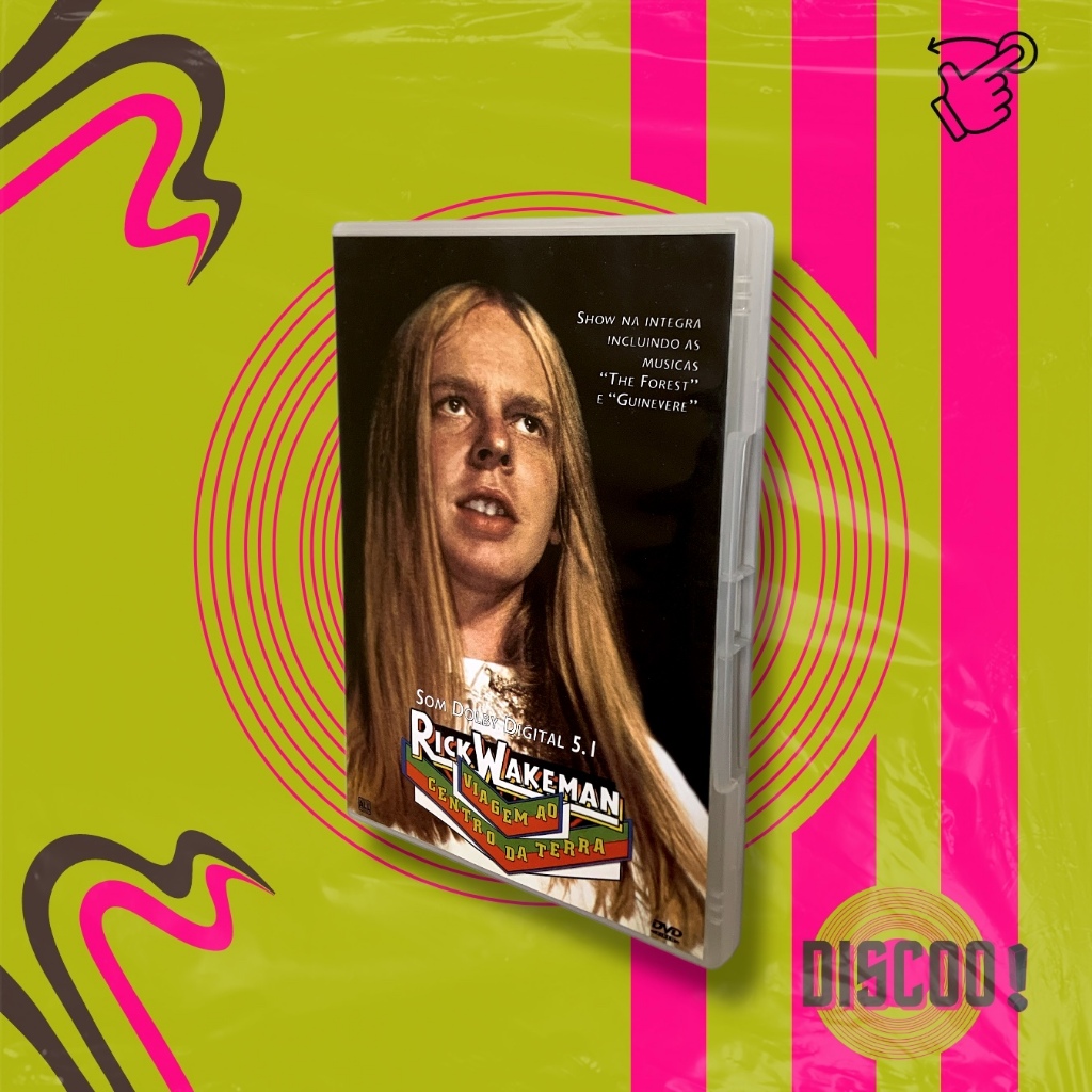 DVD Rick Wakeman | Viagem ao Centro da Terra