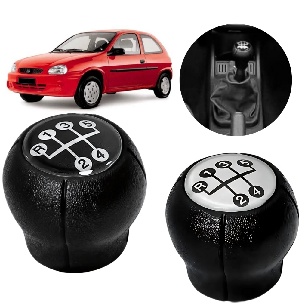 Manopla Câmbio Bola GM Original Celta Corsa Prisma Astra Meriva Classic Vectra Acrilíco