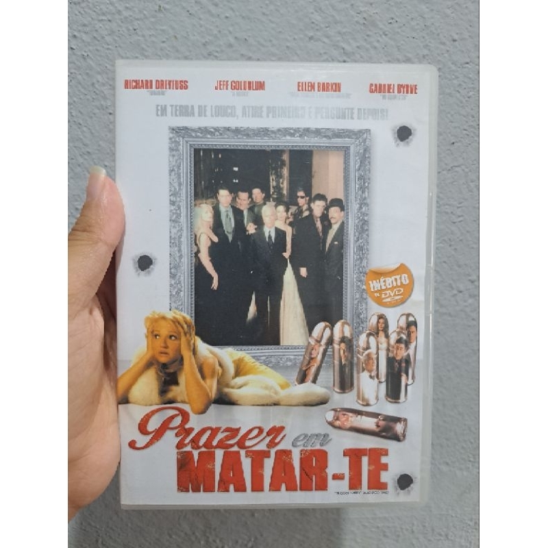 DVD Prazer em Matar-te 1996, Richard Dreyfuss Dublado Usado Original