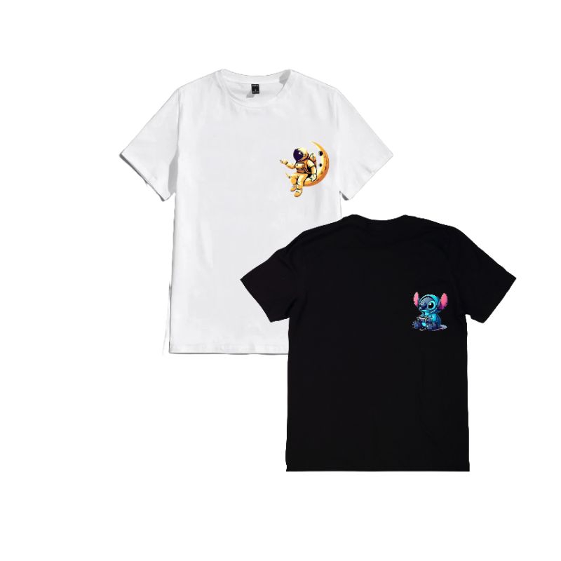 Camiseta infantil masculina 100% algodão Kit duas camisetas infantil estampada  - Promoção