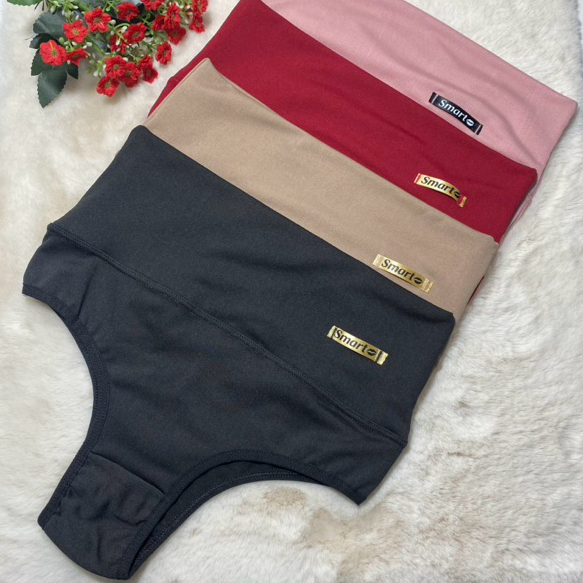 Kit 5 Calcinha Cinta Modeladora Compressão Cós Alto Suplex Confortável Pós Operatório