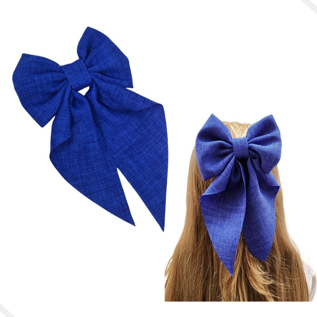 Laço Grande Cabelo Menina Infantil Juvenil Adulto Presilha Presente Aniversário Festa