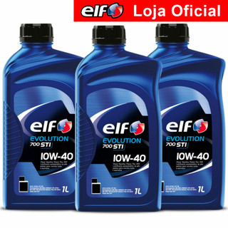 Kit 3x Óleo Semissintético Elf Evolution 700 10w40 STI SN em Oferta na Shopee