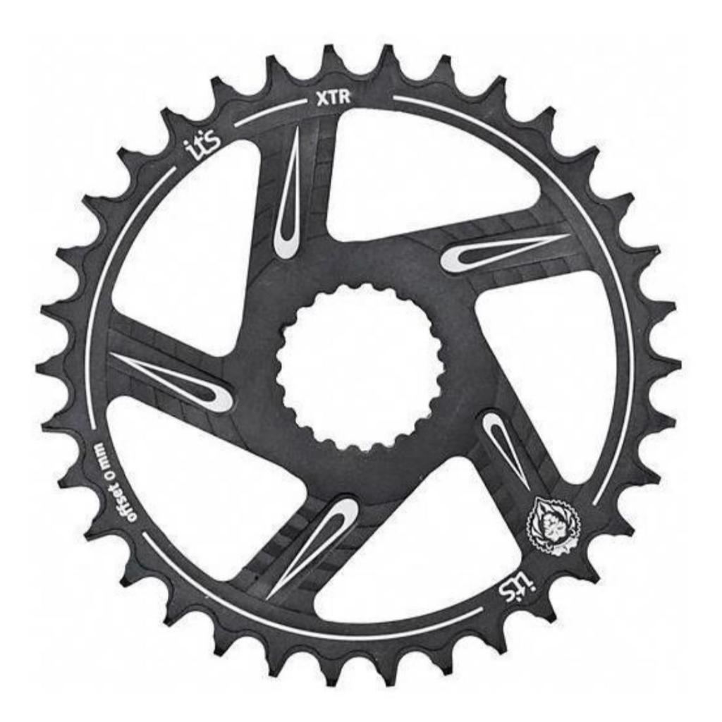 Coroa Ictus Direct Xtr Offset 0mm 34t (compativel Shimano) Bike Mtb