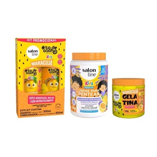 Kit Salon Line Kids Maracujá em Oferta na Shopee