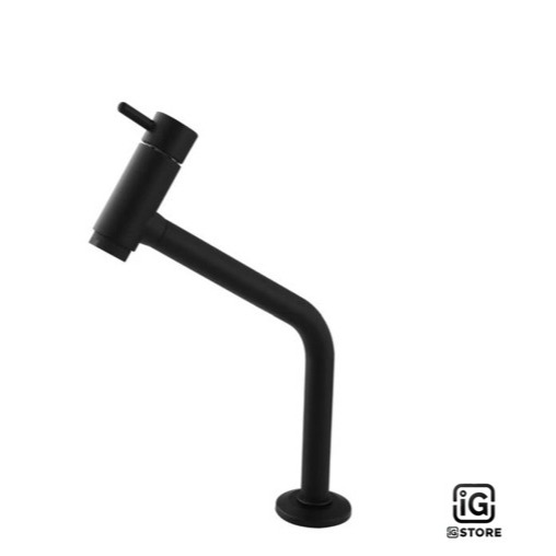 Torneira para Banheiro Cuba Lavatório Bancada Abs Preta 1/4 de Volta em Oferta na Shopee