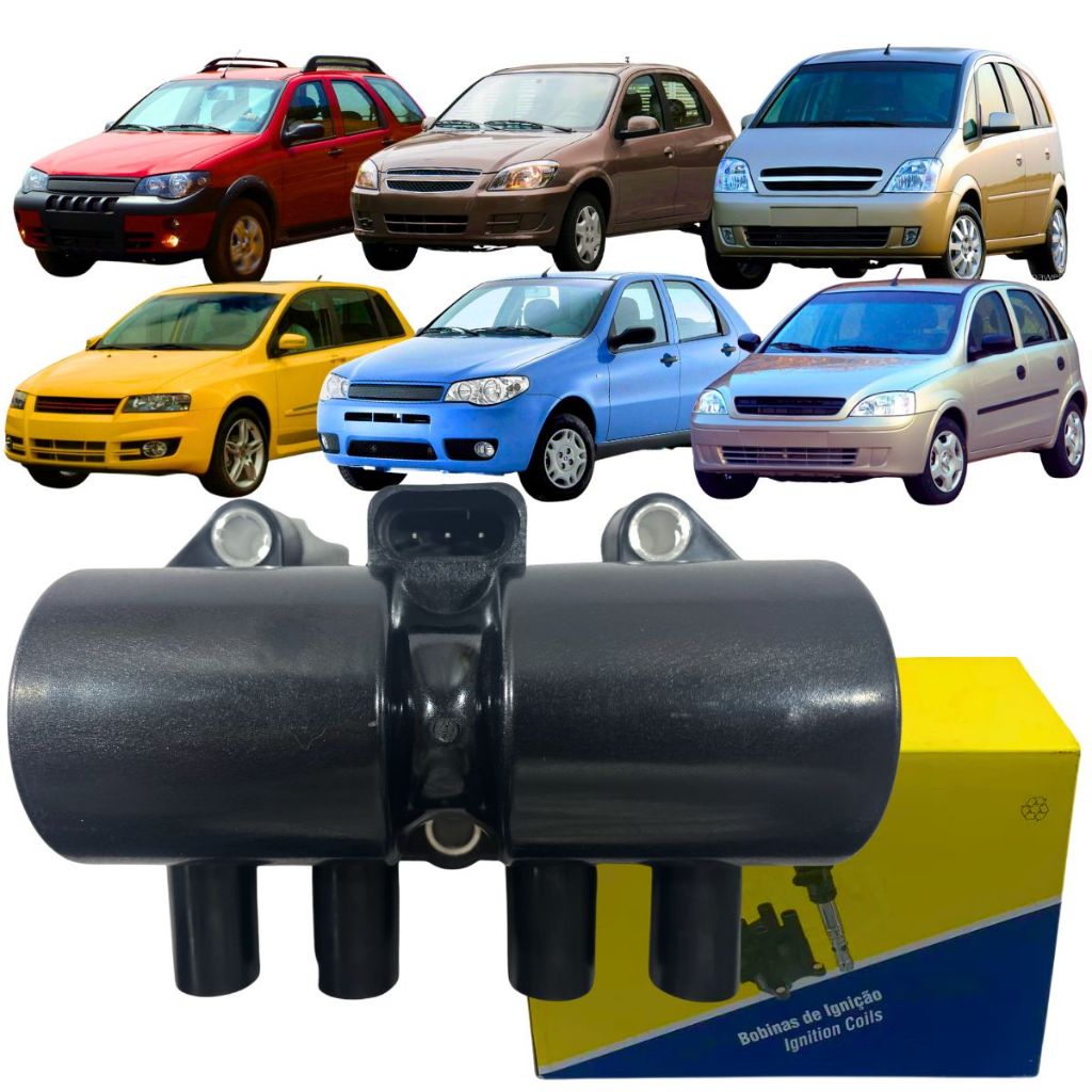 Bobina Ignição Magneti Palio Siena Punto Strada Doblo Idea Stilo em Oferta na Shopee