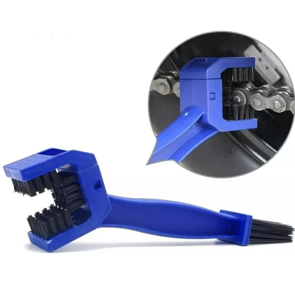 Escova de limpeza para corrente moto bicicleta Bike quadriciclos kart Resistente profissional Removedora de Sujeira