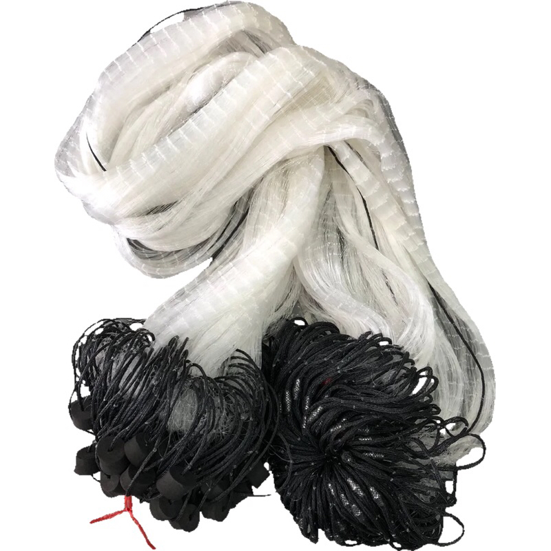 Rede/ Galão de Pesca Malhadeira Chumbada Embutida no Monofio 50 metros de Comprimento Linha 025