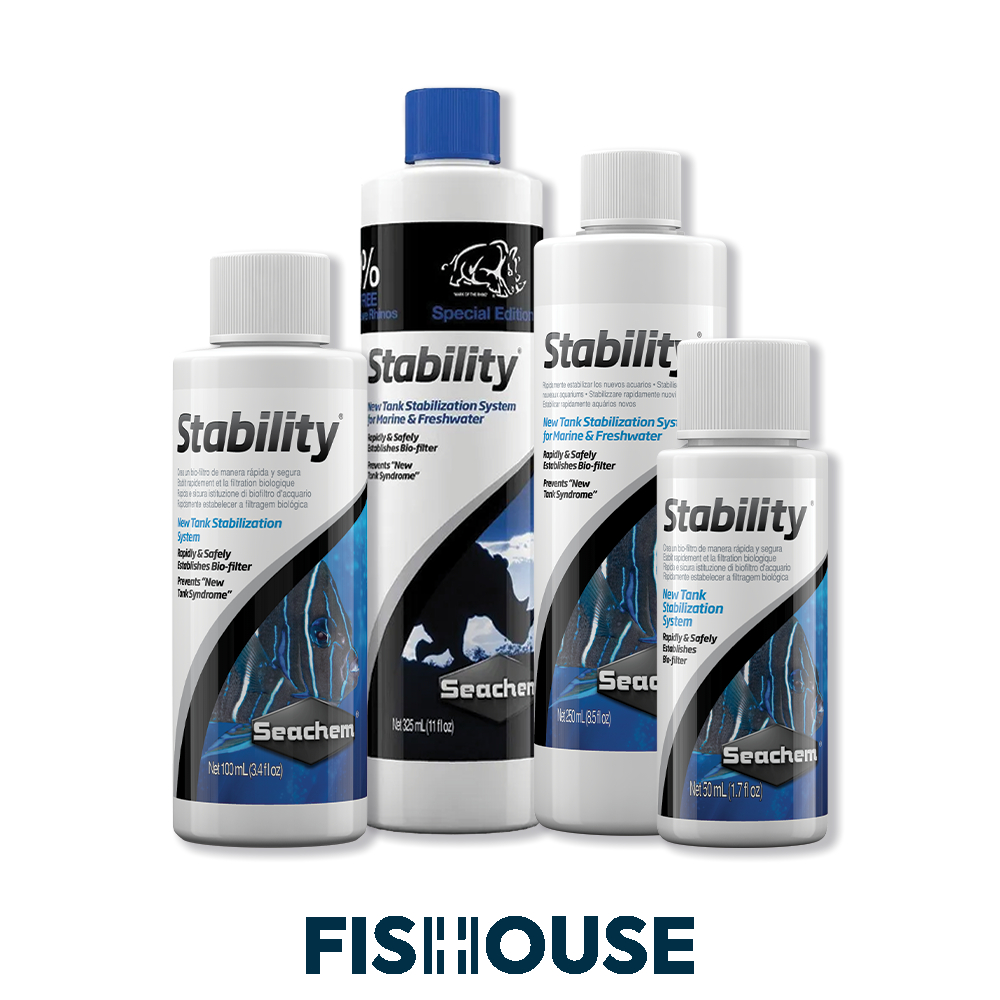 Acelerador biológico - Stability (50ml, 100ml, 250ml, 325ml) - Seachem