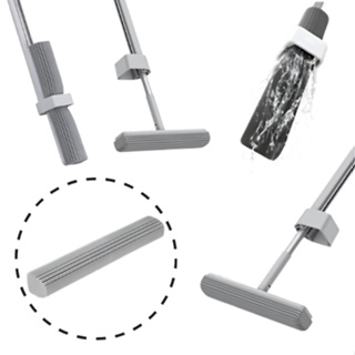 Kit Mop Rodo Fácil 5.0 Com Um Refil Extra Sistema De torção Rodo Mágico Esfregão Piso Laminado em Oferta na Shopee