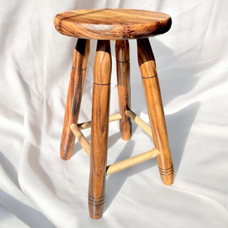 Banqueta Madeira Maciça 50cm Alt Banqueta Tamborete Banco Médio Mesa em Oferta na Shopee