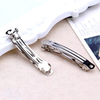 Presilha de cabelo Francesa Para Laços Artesanato 9,5cm em Oferta na Shopee