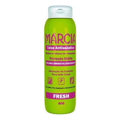 Talco Márcia Antisséptico Fresh 80g