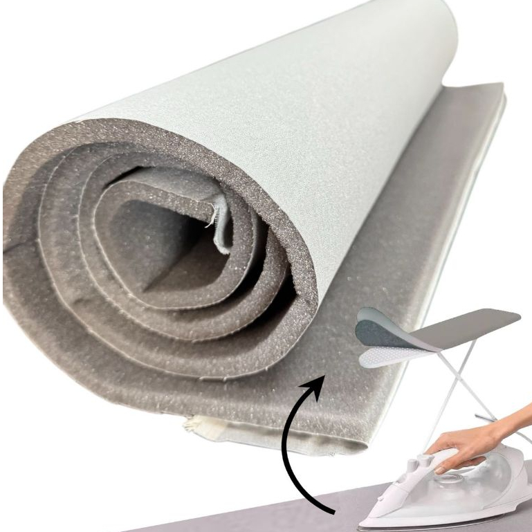 Manta térmica forro para luva, tábua de passar 0,50x1,40cm 10mm em Oferta na Shopee