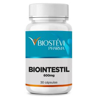 Biointestil 600mg 30 Cápsulas | Flora Intestinal, Gases e Conforto Digestivo em Oferta na Shopee