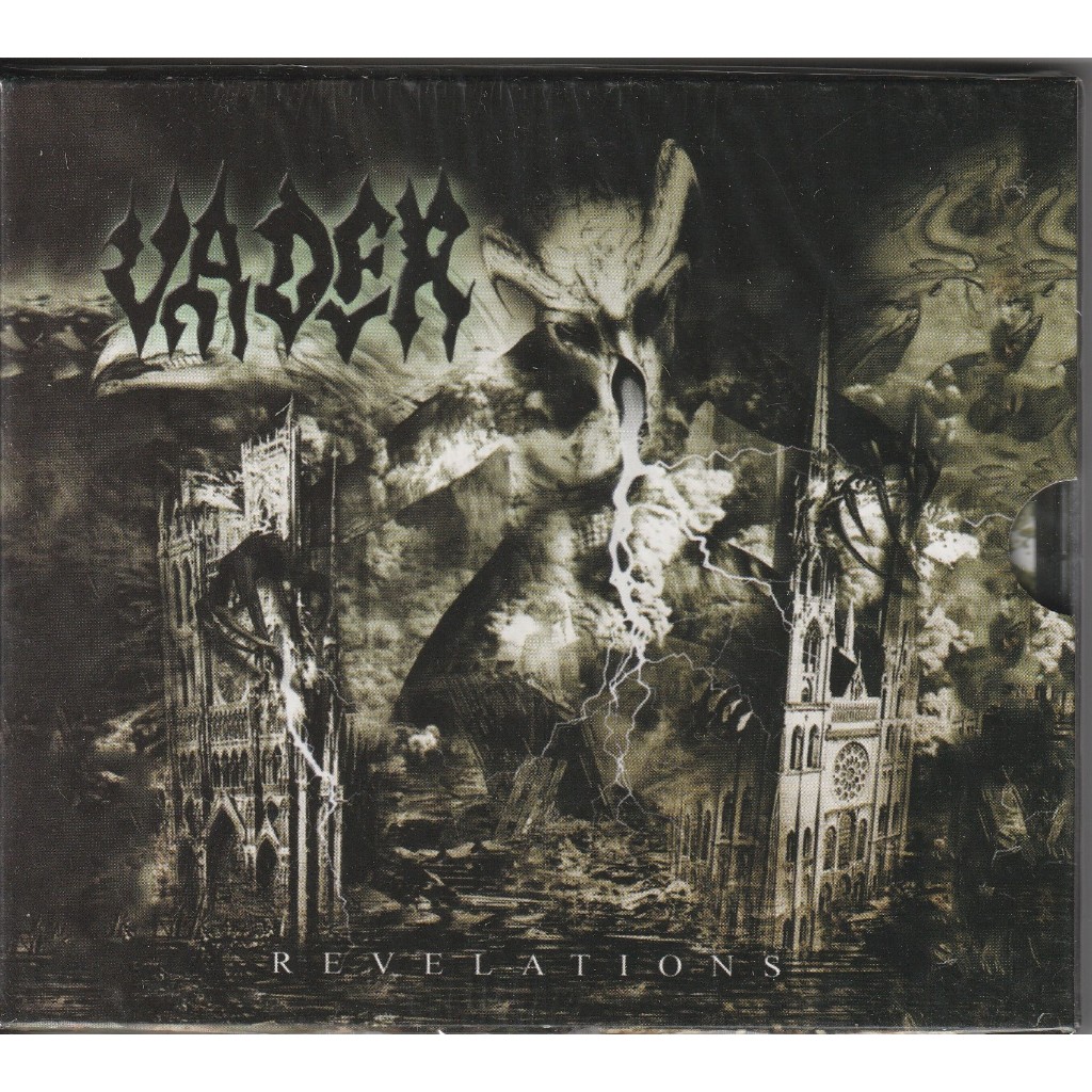 VADER - Revelations CD lacrado obituary deicide morbid angel cannibal corpse krisiun sarcófago hypocrisy behemoth nile