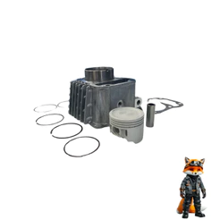 KIT MOTOR CILINDRO PISTAO E ANEIS HONDA POP 110I BIZ 110I