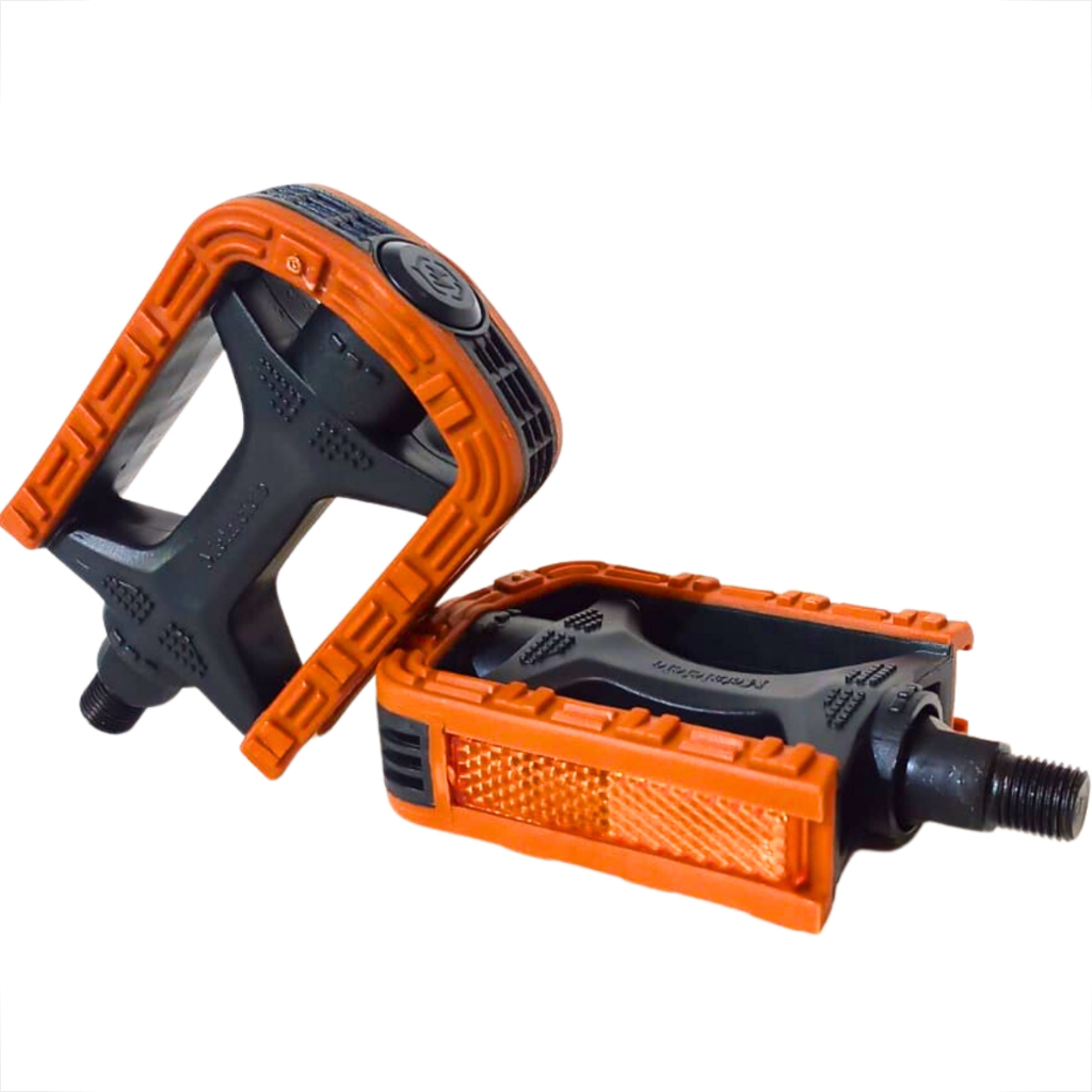 Pedal Bike Marrom Retro Vintage Rosca Fina 1/2 Metalciclo