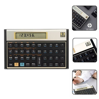 Calculadora Financeira Hp 12c Gold Cor Dourado 130 Funções em Oferta na Shopee