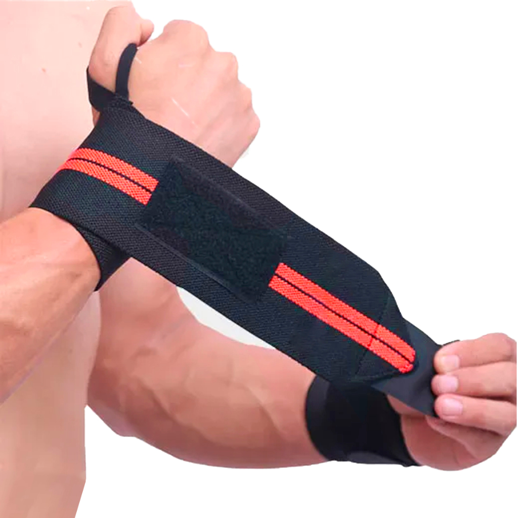 Munhequeira Elástica Alta Compressão Sport Field Cross Fit Academia Fitness