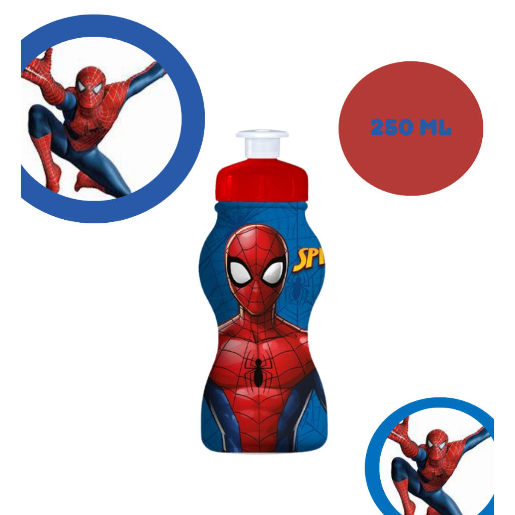KIT 10/15/25 Garrafinhas BATMAN Homen Aranha MICKEY DINOSSAURO SAFARI 250ml Lembraça de aniversário escolar festa — imagem 2 de 2