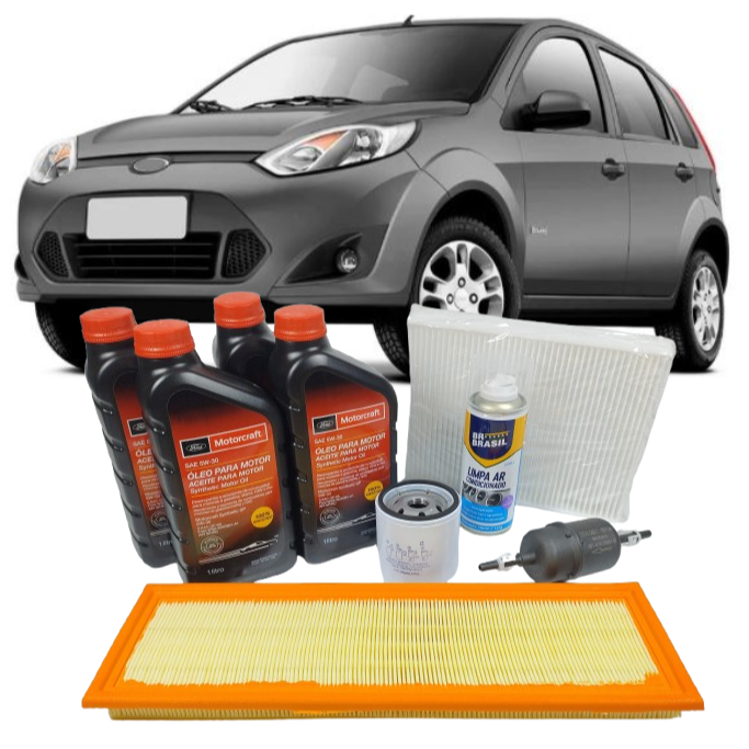 Kit Revisão Fiesta  1.0 1.6 Zetec Rocam 5w30 Motorcraft revisão Ford em Oferta na Shopee