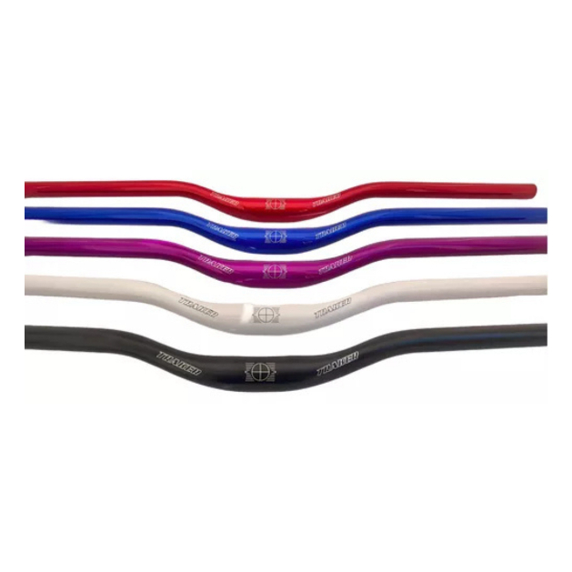 Guidão Mtb Traker 31.8mm X 720mm Alumínio Curvo Cores Variadas em Oferta na Shopee
