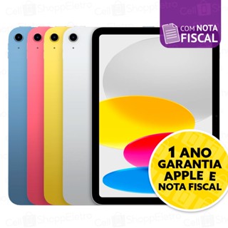 Apple iPad 10 Geração 64GB Wi-fi 2022 Tela 10,9 Original Novo Lacrado com Garantia Apple d...
