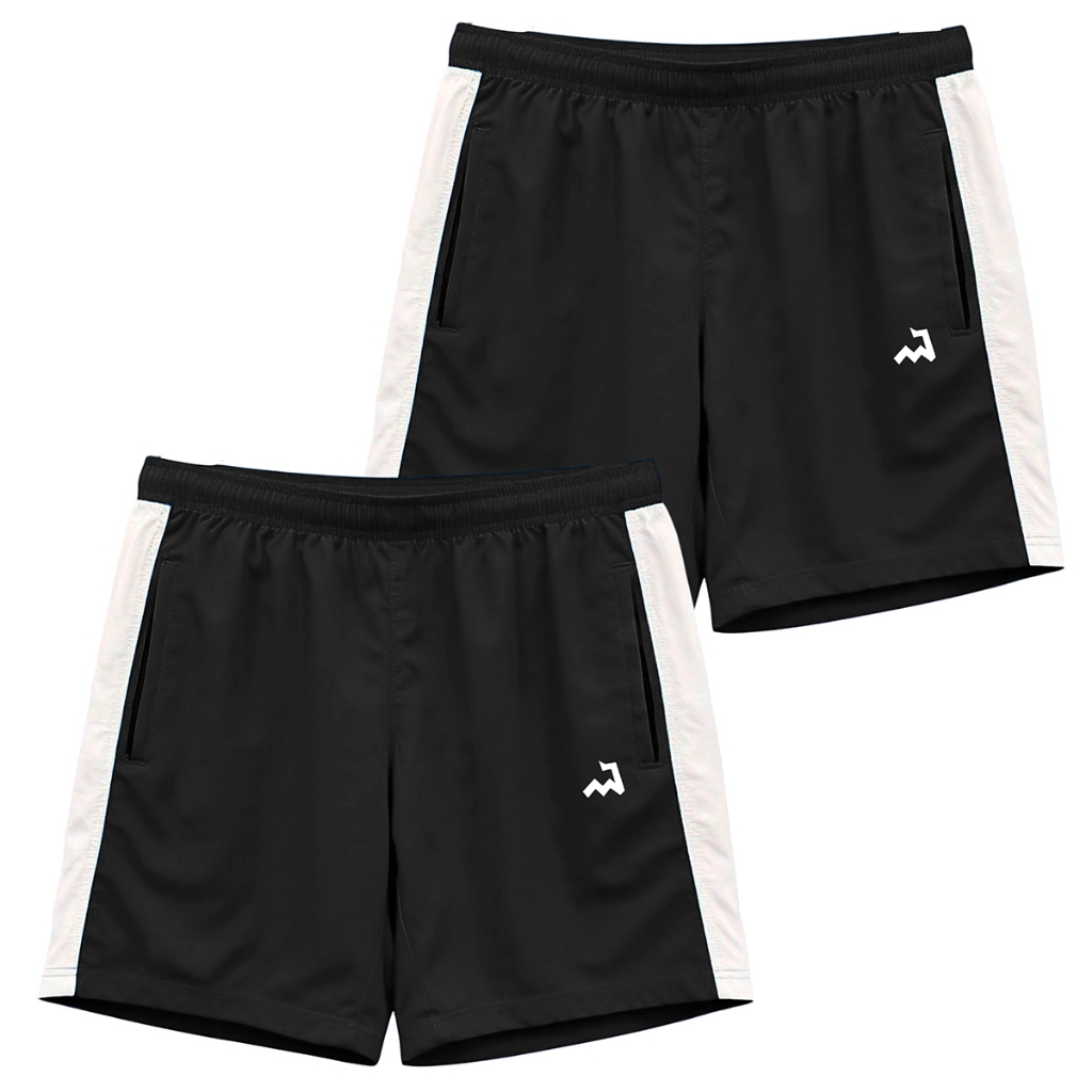 Kit 2 Short Academia Bermuda Dryfit Masculino Futebol Corrida Treino Fitness Elastano Academia Gym