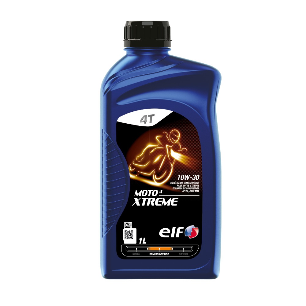 Detalhes do Kit 3x Óleo 10w-30 Semissintético elf Moto 4 Xtreme