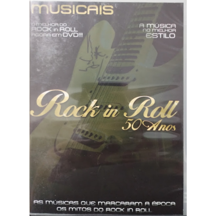 Dvd O Melhor Do Rock In Roll 50 Anos - Santana, Jimi Hendrix, Joe Coker, Asia, Marillion