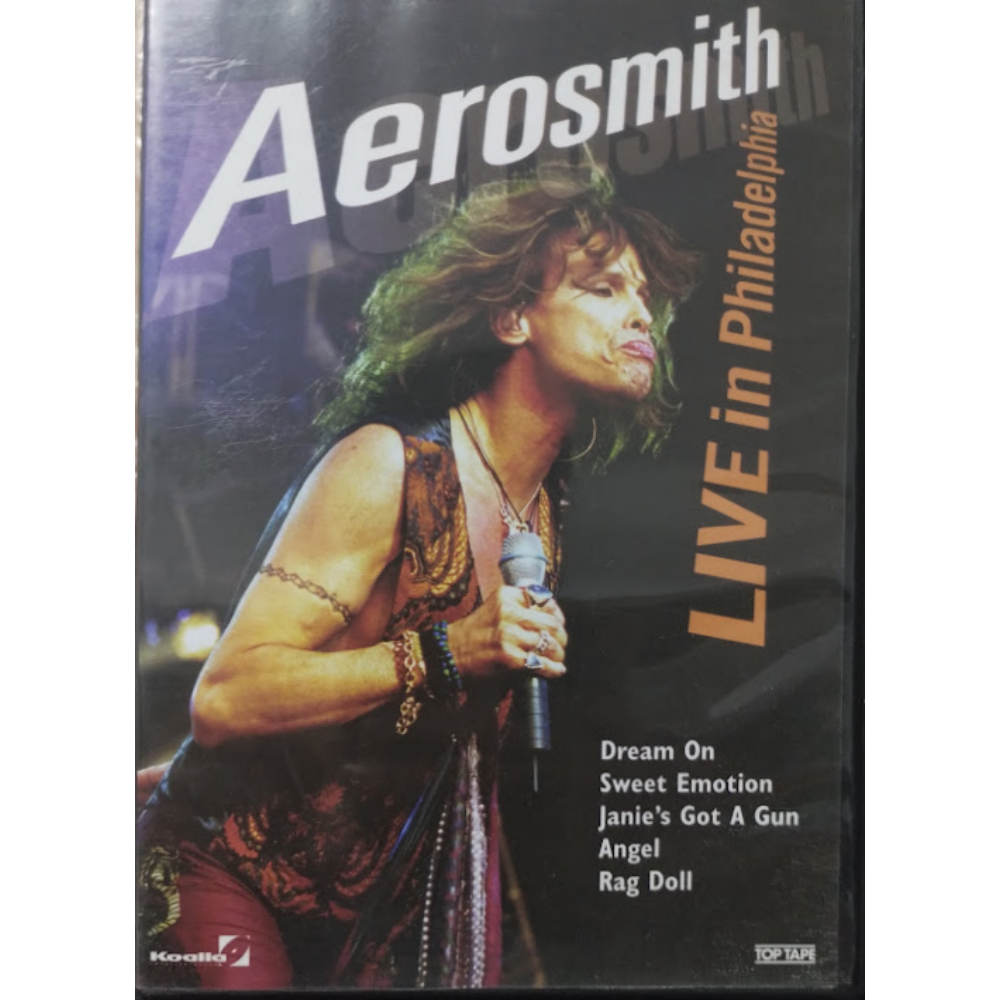 Dvd Aerosmith - Live In Philadelphia - 1990